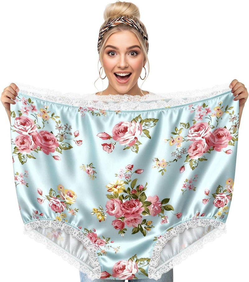 Dalycro Granny Panties Funny Unerwear for Women Big Mama Undies Gag Gift For Adults Men Christmas Stocking Stuffer Party - Image 1